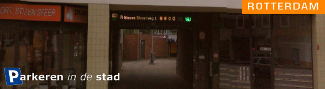 parkeergarage Nieuwe Binnenweg rotterdam